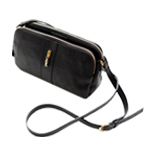 ロベルタディカメリーノ　バッグ ミヌエット サテンブラック