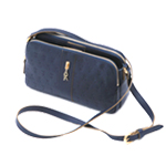 ロベルタディカメリーノ バッグ　ミヌエット グレースネイビー