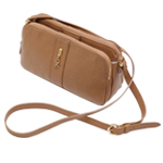 ロベルタディカメリーノ　バッグ ミヌエット シルキーシナモン