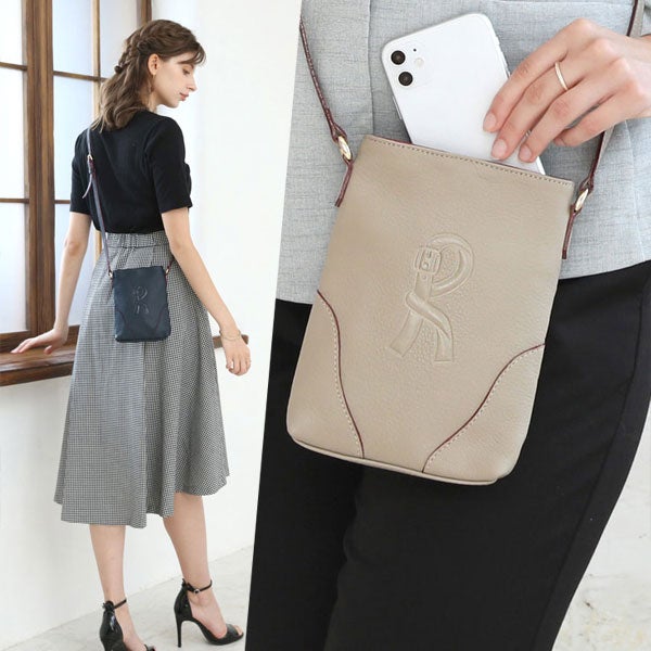 美品 ジャーダ ロベルタディカメリーノ ☆ レザー ミニ ショルダーバッグ スマホポシェット/スマホショルダー | ジャーダ・ロベルタディ